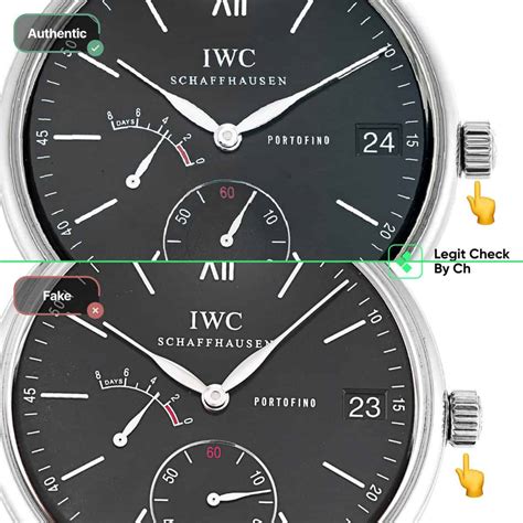 iwc replica vs original|counterfeit iwc watches.